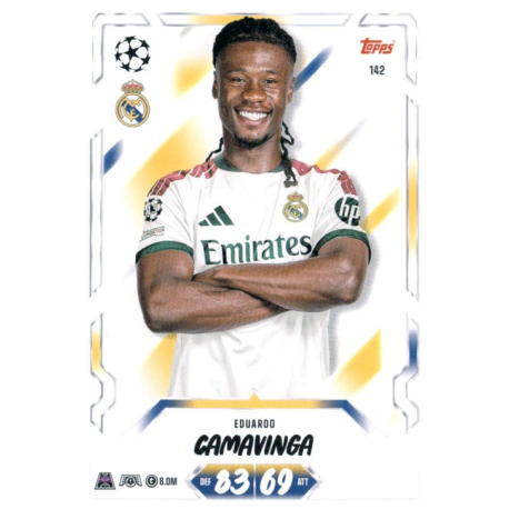 Consigue ahora Eduardo Camavinga Real Madrid Topps Match Attax 2026-27