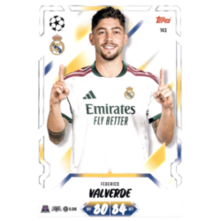 Completa tu colección Federico Valverde Real Madrid Match Attax Champions League 2026-27