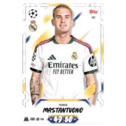 Añade a tu colección Franco Mastantuono Real Madrid Topps UEFA Champions League Match Attax 2026-27