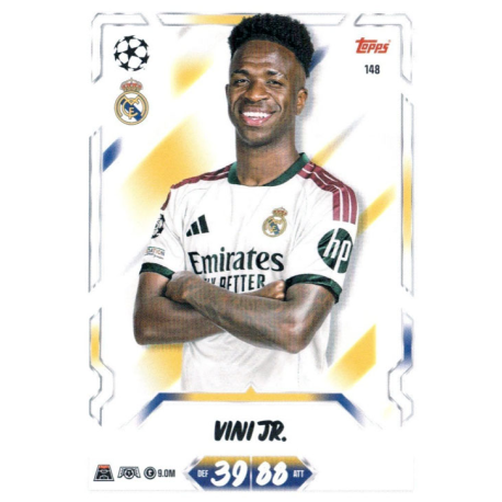 Buy Cards Vinícius Júnior Real Madrid Match Attax 2026-27