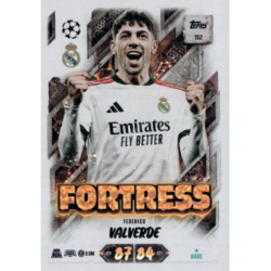 Añade a tu colección Federico Valverde Fortress Topps UCC Match Attax 2026-27