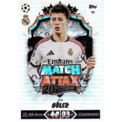 Añade a tu colección Arda Güler Match Attax 20th Anniversary Match Attax Champions League 2026-27