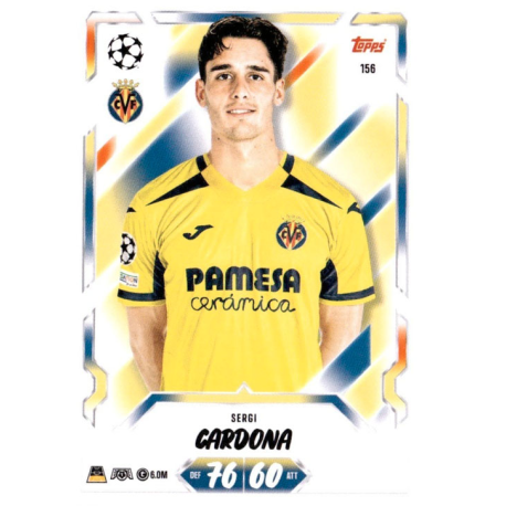 Consigue Sergi Cardona Villarreal Topps Match Attax 2026-27