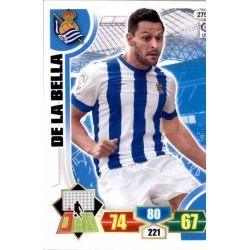 De la Bella Real Sociedad 275 Adrenalyn XL La Liga 2013-14
