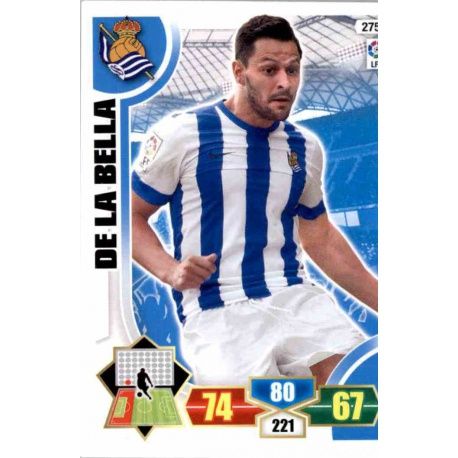 De la Bella Real Sociedad 275 Adrenalyn XL La Liga 2013-14