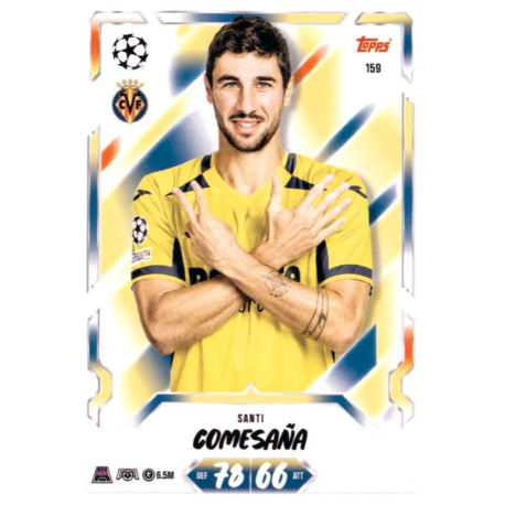 Get Santi Comesaña Villarreal Topps Match Attax UCC 2026-27