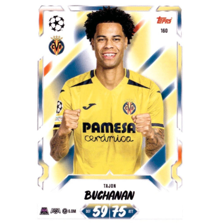 Añade a tu colección Tajon Buchanan Villarreal Topps UCC Match Attax 2026-27