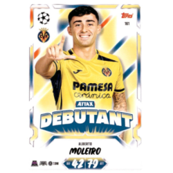 Hazte con Alberto Moleiro Attax Debutant Topps UEFA Champions League Match Attax 2026-27