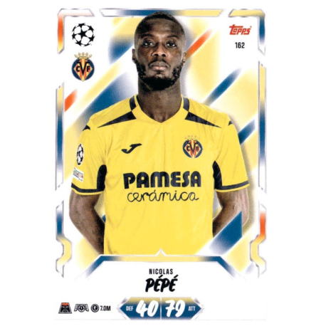Consigue Nicolas Pépé Villarreal Match Attax 2026-27