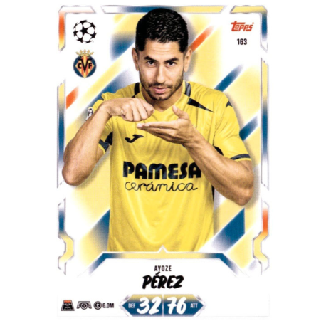 Get yours Ayoze Pérez Villarreal Match Attax Champions League 2026-27