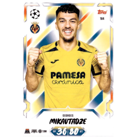 Collect Georges Mikautadze Villarreal Topps UEFA Match Attax 2026-27