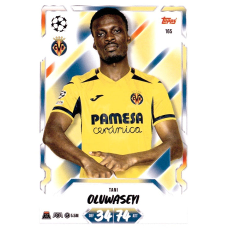 Get Tani Oluwaseyi Villarreal Topps Match Attax UCC 2026-27