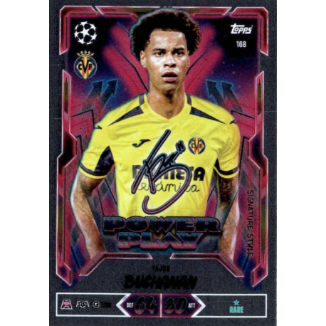 Compra online Tajon Buchanan Power Play Signature Style Topps Match Attax 2026-27