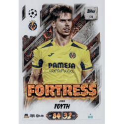 Colecciona Juan Foyth Fortress Topps UEFA Match Attax 2026-27