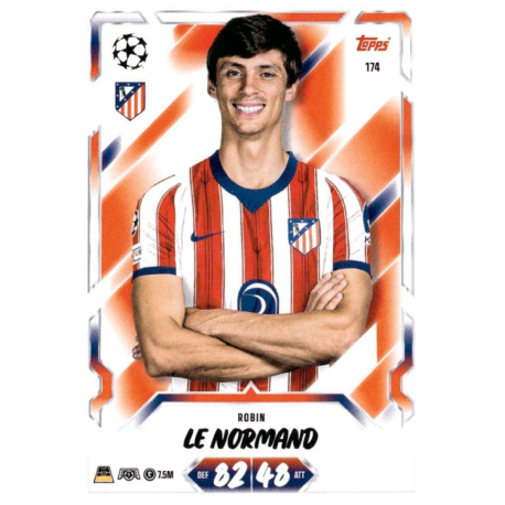 Complete your collection Robin Le Normand Atlético Madrid Topps UCC Match Attax 2026-27