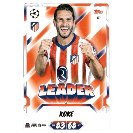 Hazte con Koke Leader Topps UEFA Match Attax 2026-27