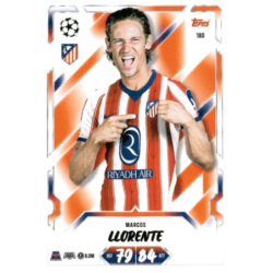 Hazte con Marcos Llorente Atlético Madrid Match Attax Champions League 2026-27