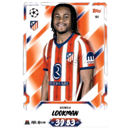 Complete your collection Ademola Lookman Atlético Madrid Match Attax 2026-27