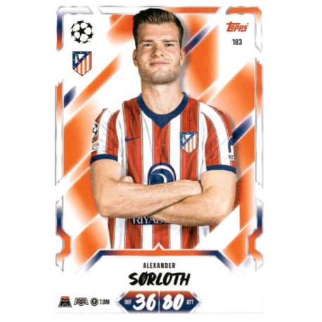 Consigue ahora Alexander Sørloth Atlético Madrid Match Attax Champions League 2026-27