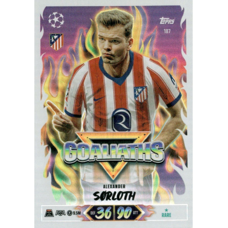 Get yours Alexander Sørloth Goaliaths Topps Match Attax 2026-27