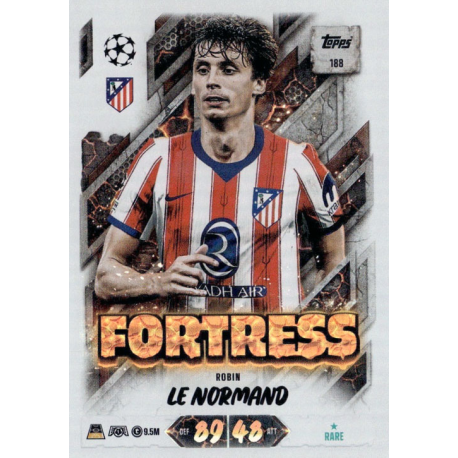 Get it now Robin Le Normand Fortress Topps UEFA Champions League Match Attax 2026-27