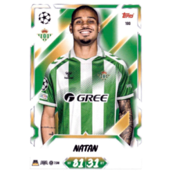 Añade a tu colección Natan Real Betis Topps UEFA Champions League Match Attax 2026-27