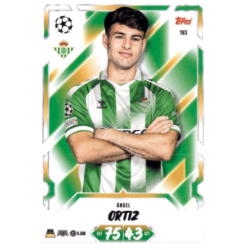 Colecciona Ángel Ortiz Real Betis Topps Match Attax Champions League 2026-27