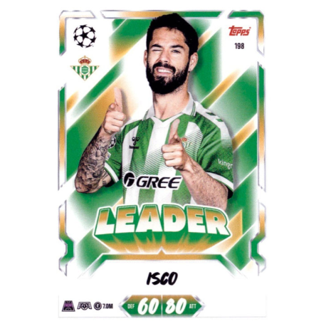 Añade a tu colección Isco Leader Topps Match Attax UCC 2026-27