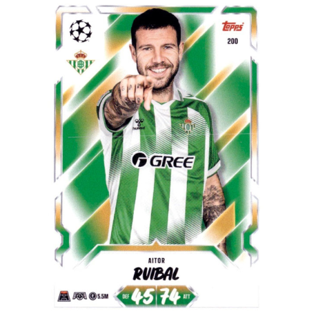 Compra online Aitor Ruibal Real Betis Topps Match Attax UCC 2026-27