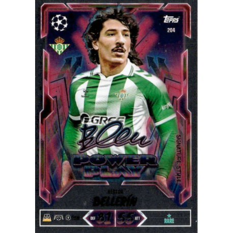 Consigue Héctor Bellerín Power Play Signature Style Topps UCC Match Attax 2026-27