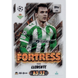 Hazte con Diego Llorente Fortress Topps Match Attax UCC 2026-27