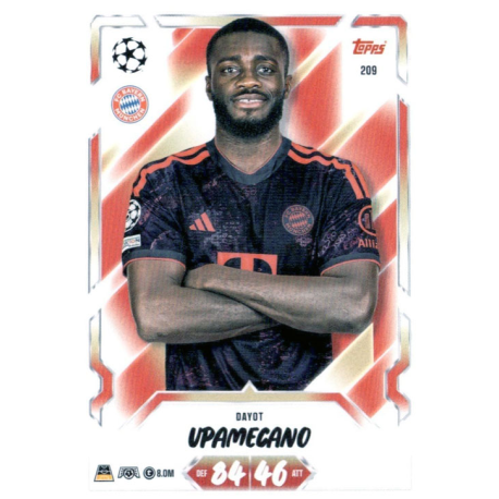 Añade a tu colección Dayot Upamecano Bayern München Match Attax 2026-27