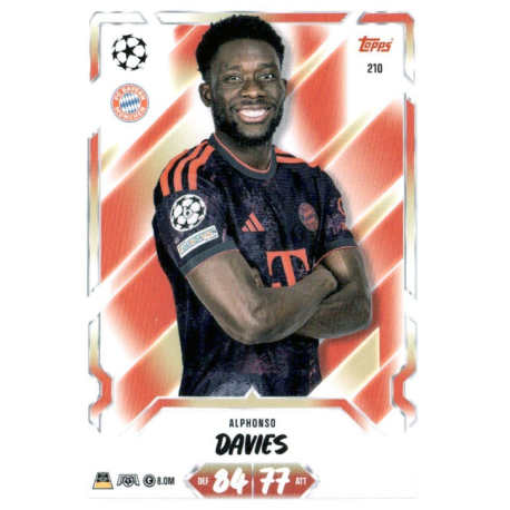 Find and Buy Cards Alphonso Davies Bayern München Match Attax 2026-27