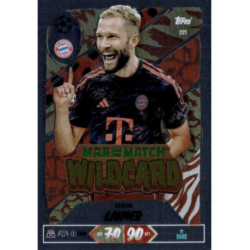 Consigue Konrad Laimer Man of the Match Wildcard Topps UCC Match Attax 2026-27