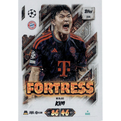 Colecciona Min-jae Kim Fortress Topps Match Attax 2026-27