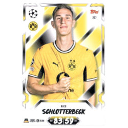 Colecciona Nico Schlotterbeck Borussia Dortmund Topps Match Attax UCC 2026-27