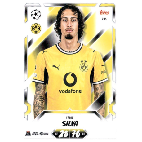 Hazte con Fabio Silva Borussia Dortmund Topps UCC Match Attax 2026-27