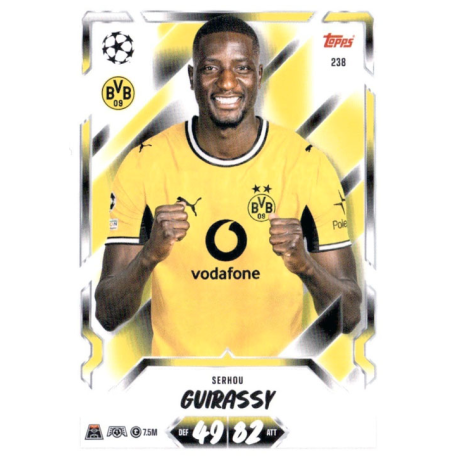 Compra online Serhou Guirassy Borussia Dortmund Topps Match Attax UCC 2026-27