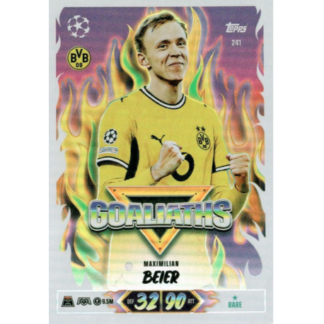 Get Maximilian Beier Goaliaths Topps Match Attax 2026-27