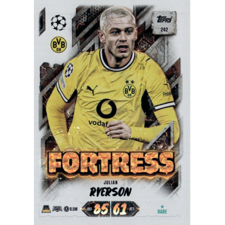 Compra online Julian Ryerson Fortress Topps Match Attax UCC 2026-27