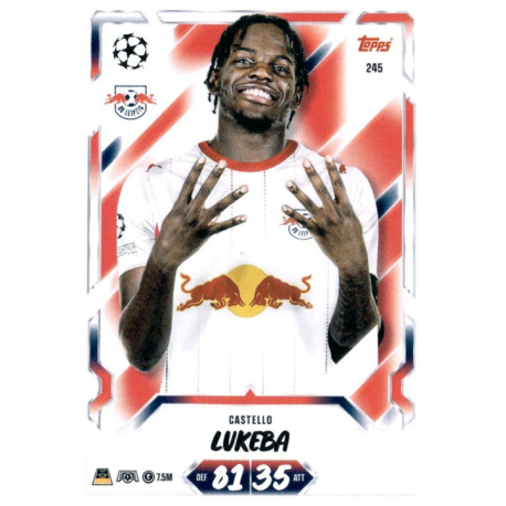 Add to your collection Castello Lukeba RB Leipzig Topps Match Attax 2026-27