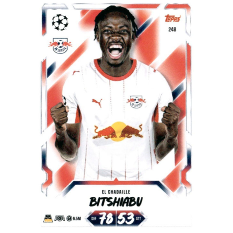 Collect El Chadaille Bitshiabu RB Leipzig Topps Match Attax 2026-27