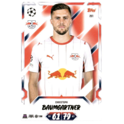 Completa tu colección Christoph Baumgartner RB Leipzig Topps Match Attax UCC 2026-27