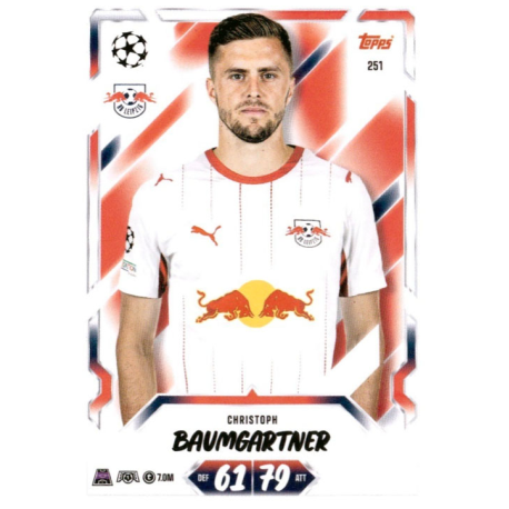 Completa tu colección Christoph Baumgartner RB Leipzig Topps Match Attax UCC 2026-27