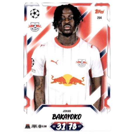 Busca y compra Johan Bakayoko RB Leipzig Match Attax Champions League 2026-27