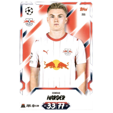 Consigue ahora Conrad Harder RB Leipzig Topps Match Attax Champions League 2026-27