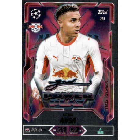 Colecciona Antonio Nusa Power Play Signature Style Match Attax 2026-27