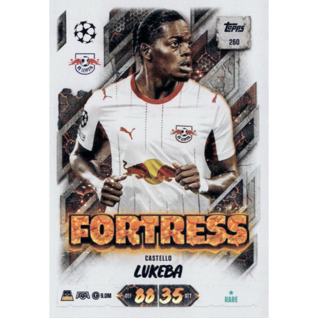 Busca y compra Castello Lukeba Fortress Topps Match Attax 2026-27