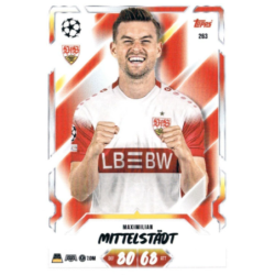 Hazte con Maximilian Mittelstädt VfB Stuttgart Topps UEFA Match Attax 2026-27
