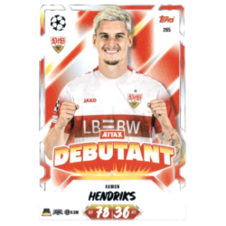 Consigue Ramon Hendriks Attax Debutant Topps UEFA Champions League Match Attax 2026-27